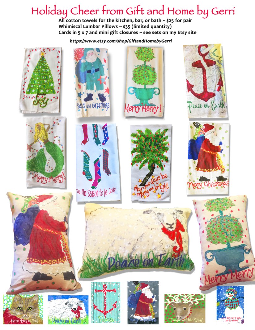 Christmas flyer for etsy